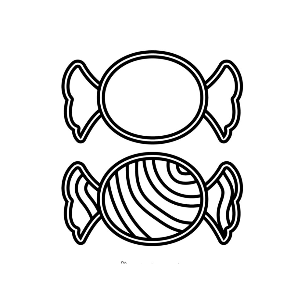 Cute Candy Coloring Pages Printable Candy Coloring Pages