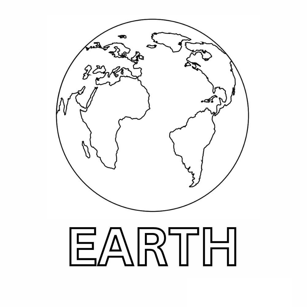 Earth Coloring Pages for Kids Earth Coloring Pages for Kids