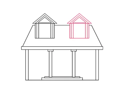 Add a second rooftop window