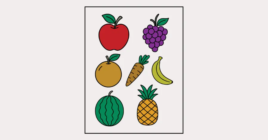 Easy Fruit Drawing Step by Step Guide for Kids