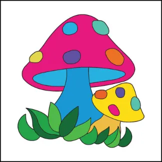 Step 10: Color the grass.