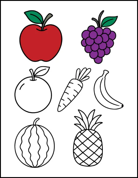 Step 8 Color the Grapes