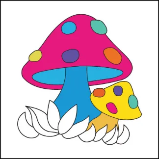 Step 9: Add more color to the spots.